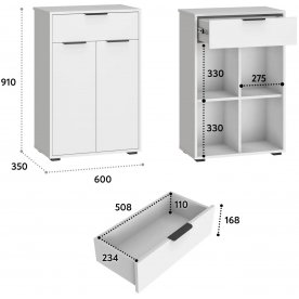 Модульная прихожая Оптима ОП-105