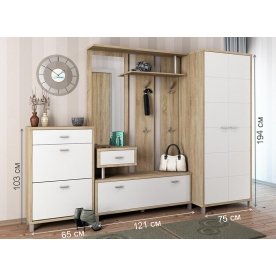 Прихожая Домино (комплектация 2)