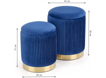 Комплект пуфов Monty