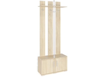 Тумба для обуви Вента-1 венге / дуб молочный