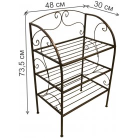 Обувница 3 полки