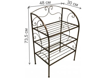 Обувница 3 полки