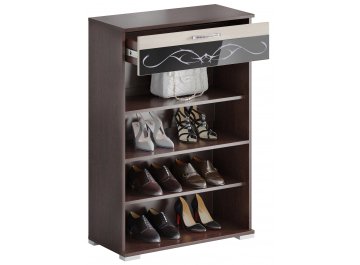Тумба для обуви Барка ТН-05 венге / дуб молочный
