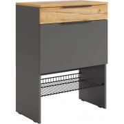 графит / дуб крафт золотой