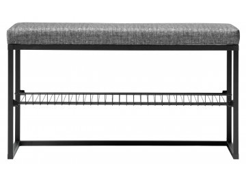 Тумба для обуви Крафт 1 черный муар / графит