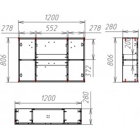 Обувница Мебелайн-16