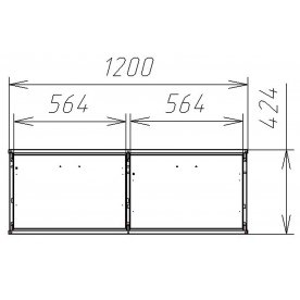 Обувница Мебелеф 15