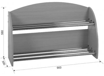 Обувница открытая