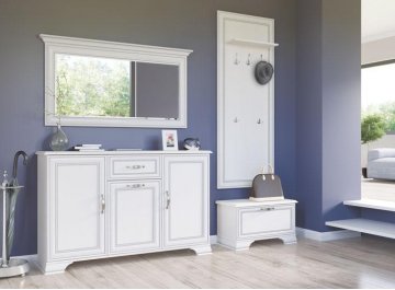 Тумба для обуви Tiffany 1D вудлайн кремовый