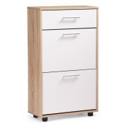 дуб сонома / белый