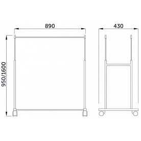 Гардеробная вешалка Diana