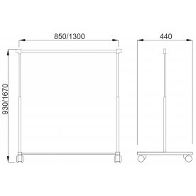 Напольная вешалка Ava