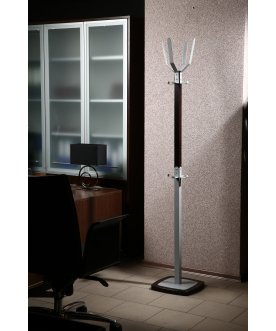 Вешалка для одежды Босс 5 темно-коричневая / металлик