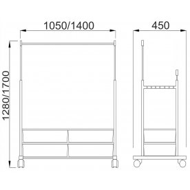 Напольная вешалка Nora
