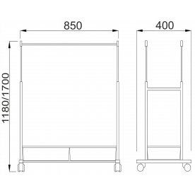 Напольная вешалка Rosa