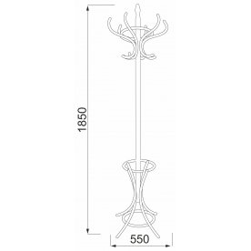 Напольная вешалка Siena