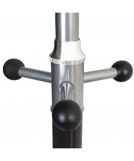 Напольная вешалка Вешалка Вешалка CR-870 металл / мрамор коричневая