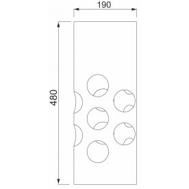 Напольная вешалка Стойка для зонтов