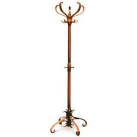 Вешалка напольная №1 средне-коричневая