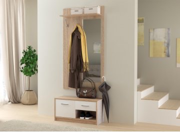 Вешалка настенная Джица дуб сонома