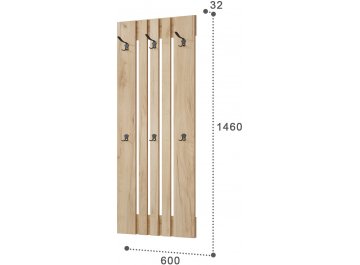 Настенная вешалка Эмилия ЭЛ-7