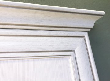 Вешалка настенная Tiffany L вудлайн кремовый