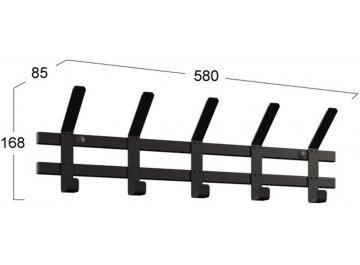 Настенная вешалка Торонто 5