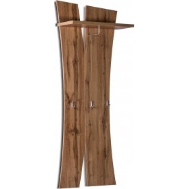 Вешалка настенная с полкой Римини 2034 дуб ватан