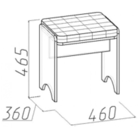 Пуф Милана 1