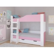 белый / розовый