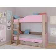 дуб сонома / розовый