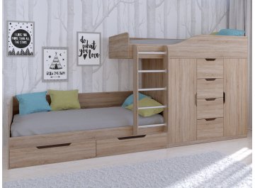 Двухъярусная кровать Астра 6