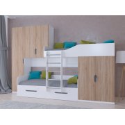 белый / дуб сонома