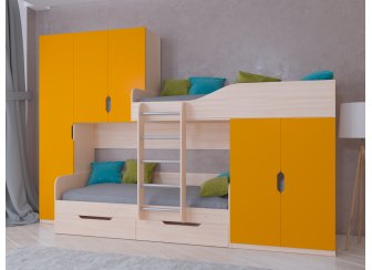 Двухъярусная кровать Лео