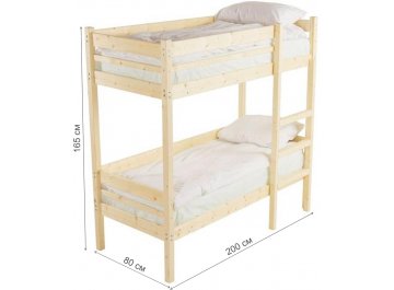 Двухъярусная кровать Микки