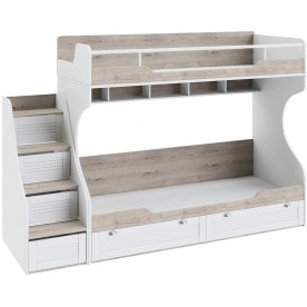 Двухъярусная кровать Ривьера СМ 241.11.12