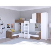 белый / орех