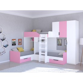 Двухъярусная кровать Трио/2