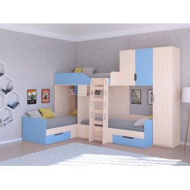 Двухъярусная кровать Трио/2