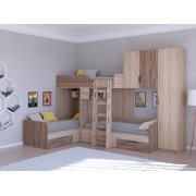 дуб сонома / орех