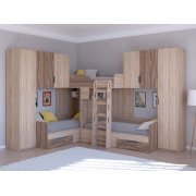 дуб сонома / орех