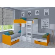 белый / оранжевый