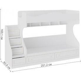 Двухъярусная кровать Франческа