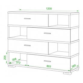 Комод СБ-40/4