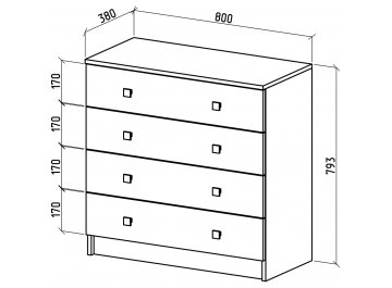 Комод Бостон-6