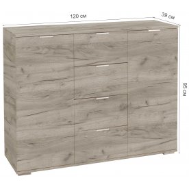 Комод Дорос дуб крафт