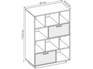 Комод Эго К-1 на подиуме