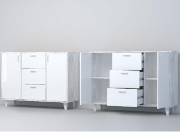 Комод Эго К-2 на ножках