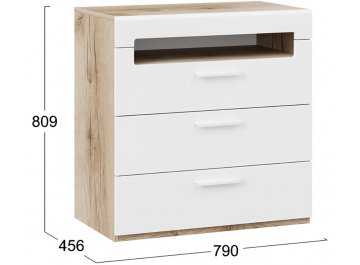 Комод Фьюжн ТД-260.04.01