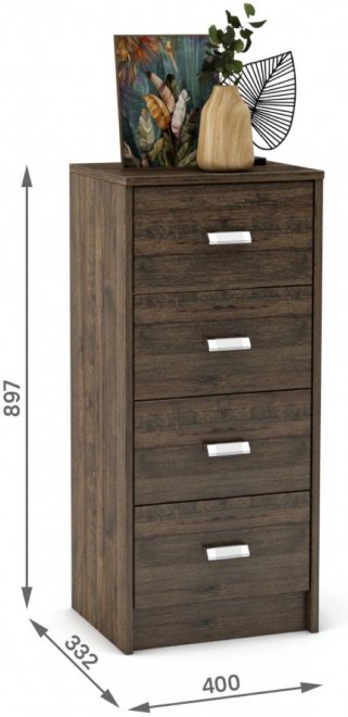 Комод Имидж-404 дуб апрель темный